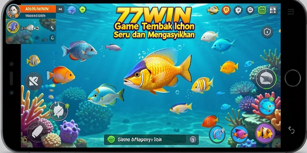 Gameplay seru menembak ikan di 77WIN