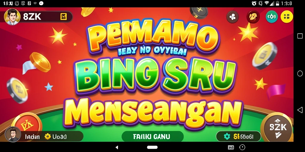 Screenshot gameplay 8ZK yang seru dan interaktif.