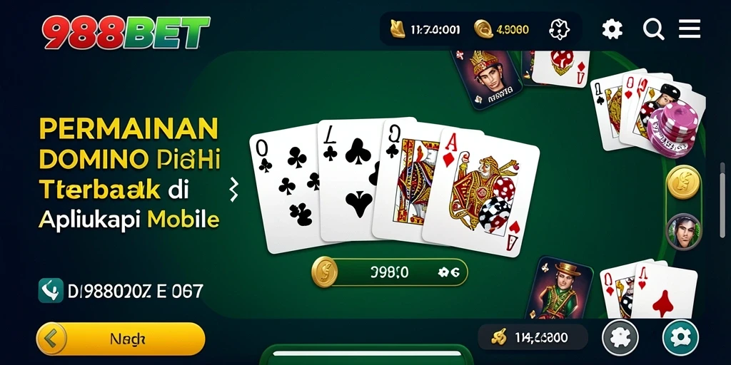 Tampilan gameplay seru dan menarik di 988BET.
