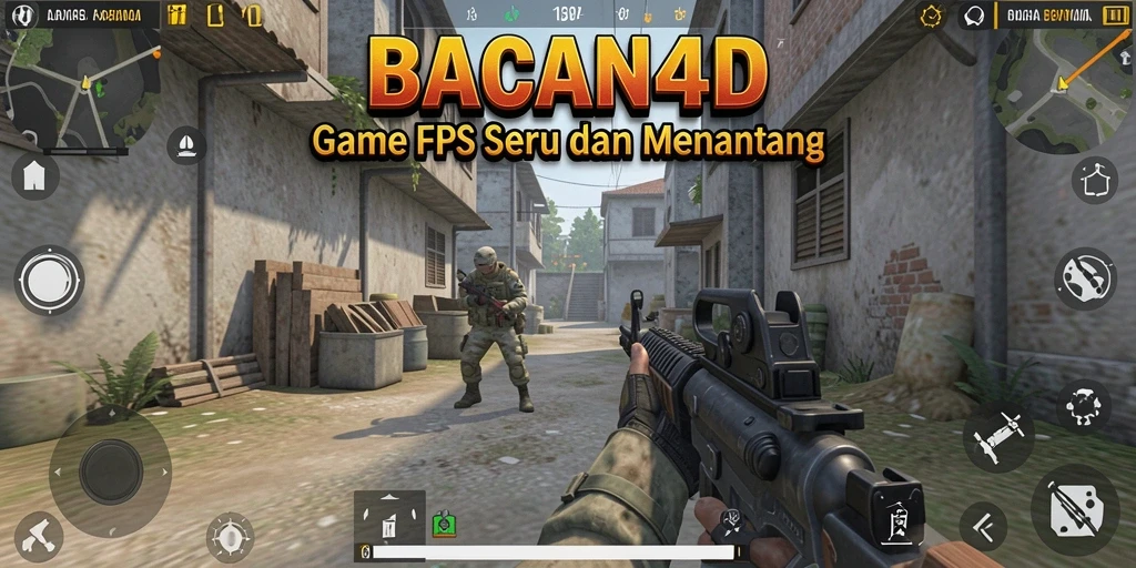 Tampilan gameplay intens dari BACAN4D yang penuh aksi.