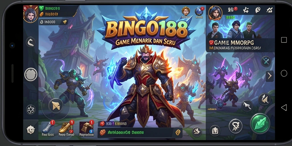 Tampilan gameplay BINGO188 yang menarik dan dinamis.