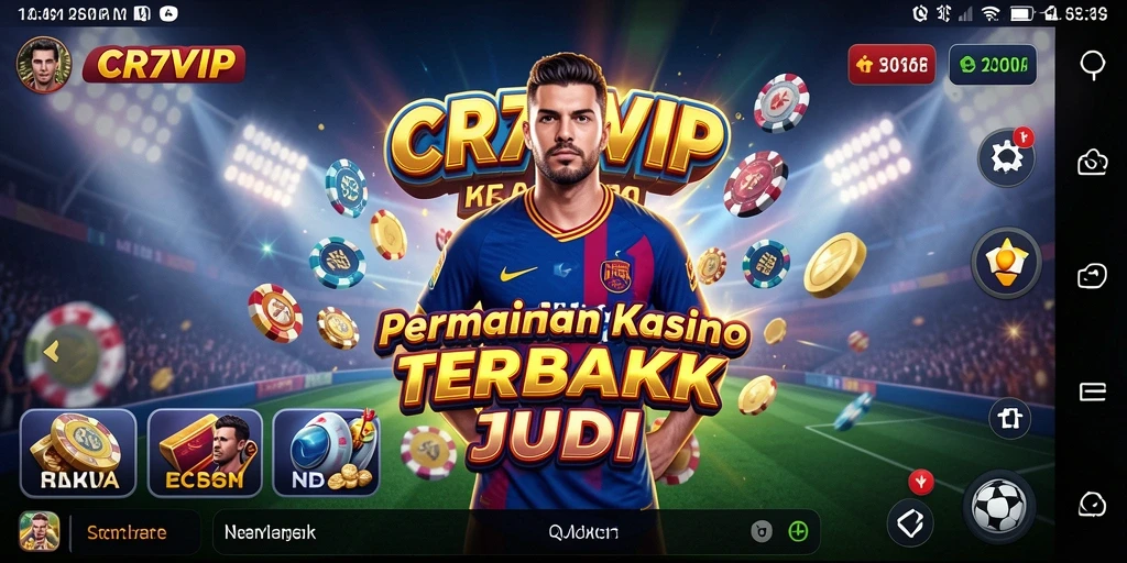 Tampilan menarik dari gameplay Kasino CR7VIP yang memikat setiap pemain.