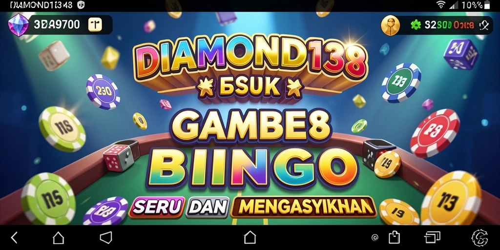 Tampilan gameplay Bingo yang menarik di DIAMOND138.