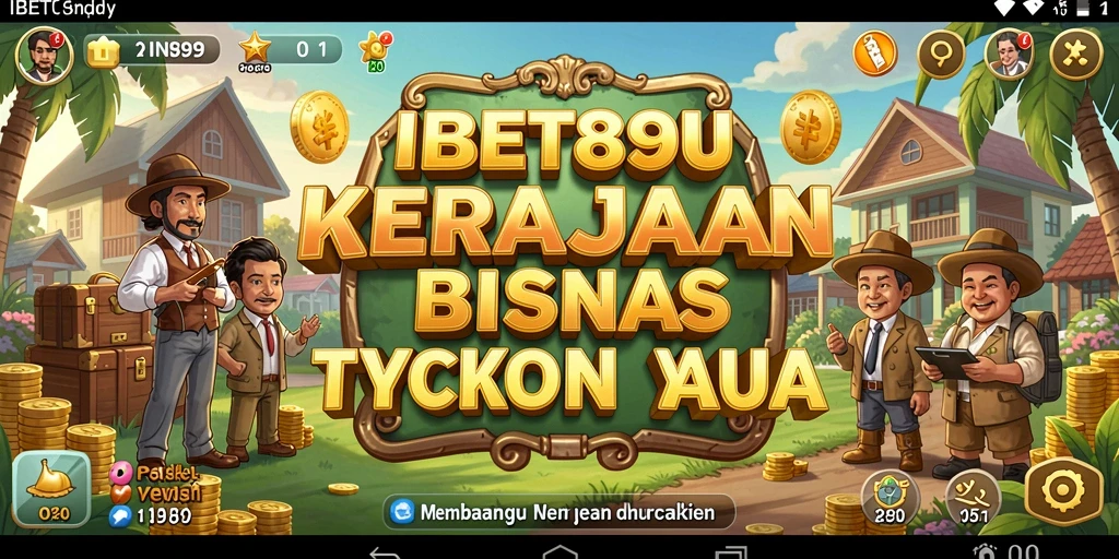 Screenshot utama menampilkan tampilan gameplay Tycoon yang menarik.
