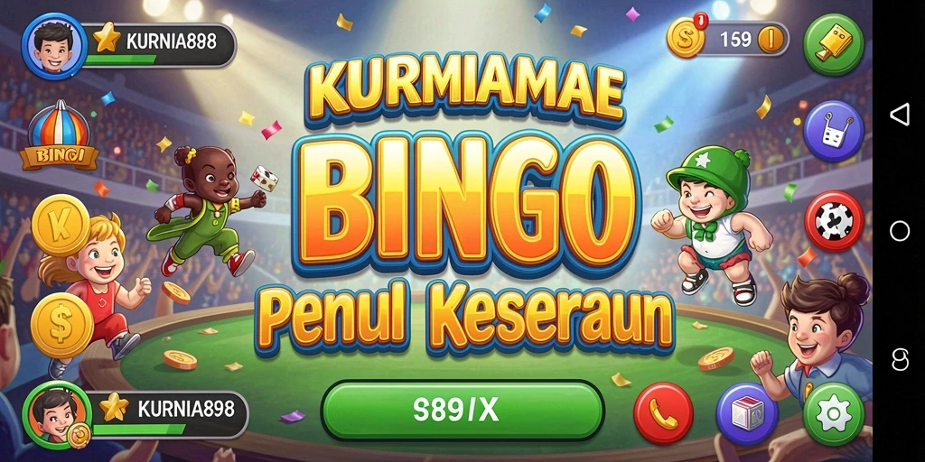 Tampilan gameplay menarik dari KURNIA898 yang menampilkan pengalaman Bingo.