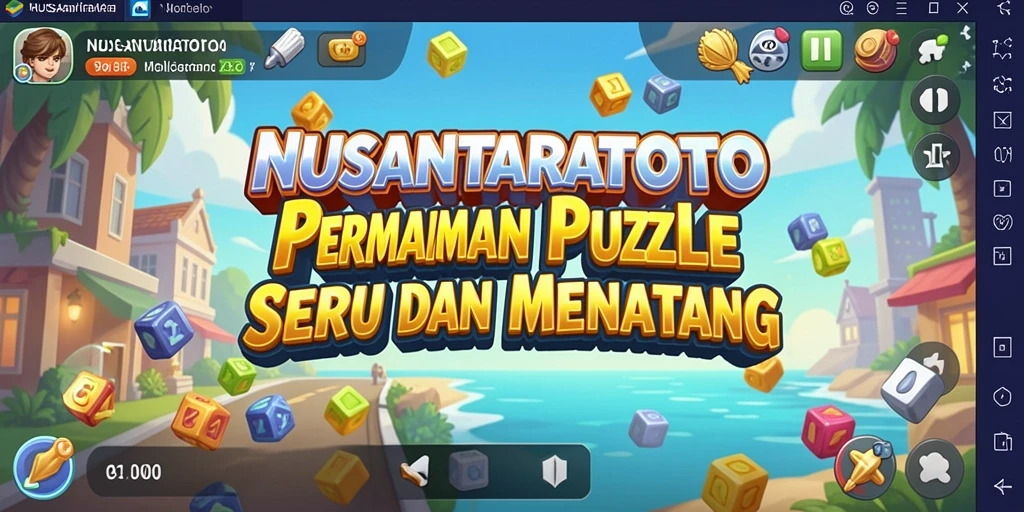 Tampilan gameplay NUSANTARATOTO yang memukau dan menantang.