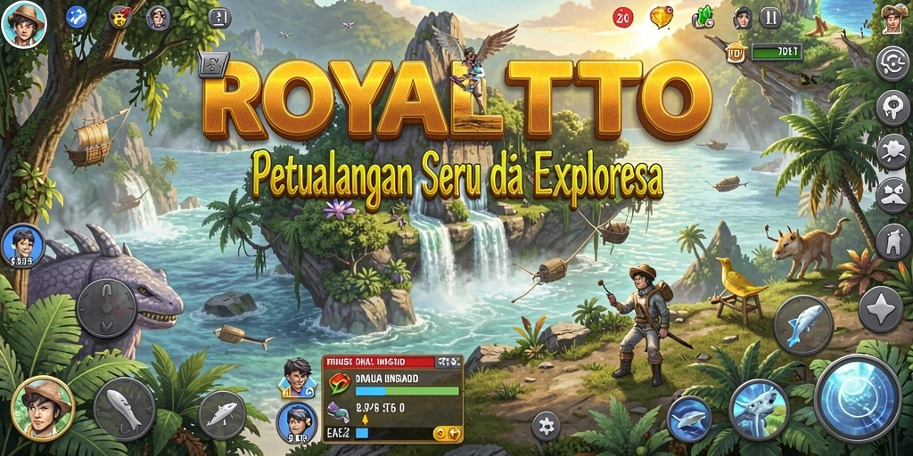 Gameplay petualangan yang mendebarkan di ROYALTOTO.