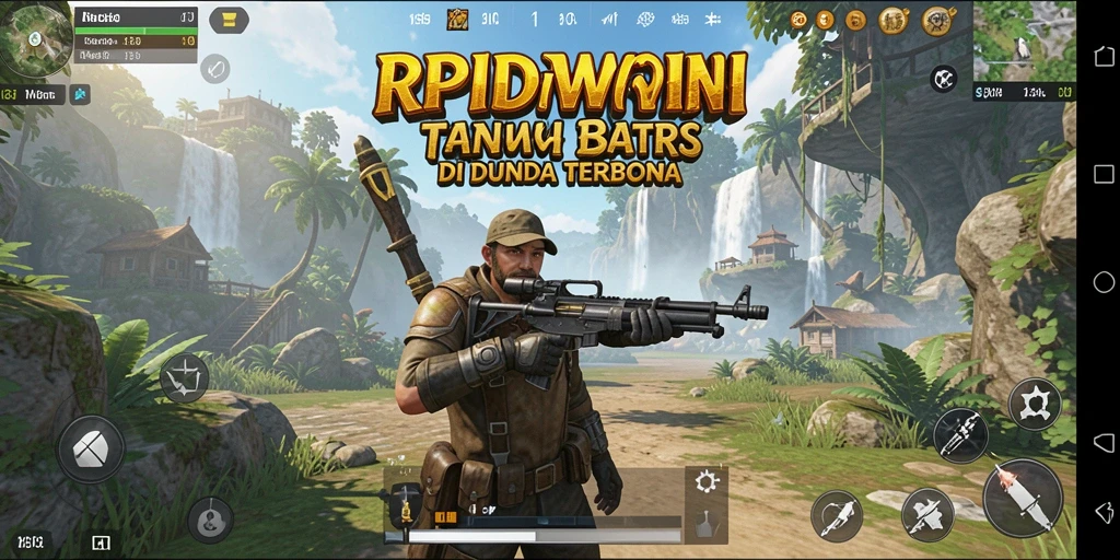 Tampilan gameplay epik dalam petualangan Open World RPIDWIN.