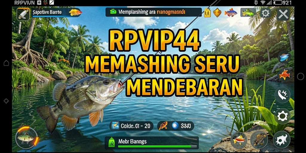 Tangkapan ikan yang mengesankan dalam permainan RPVIP4.