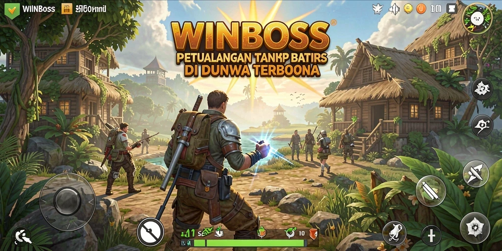 Gameplay dinamis dan menakjubkan di dunia terbuka WINBOSS.